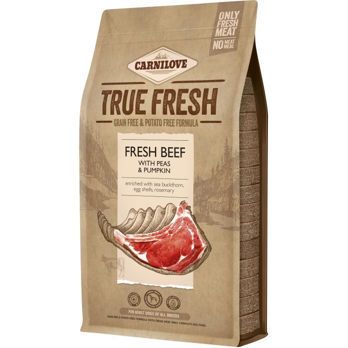 Сухий корм для собак Carnilove True Fresh BEEF for Adult dogs 4 кг (8595602546046)