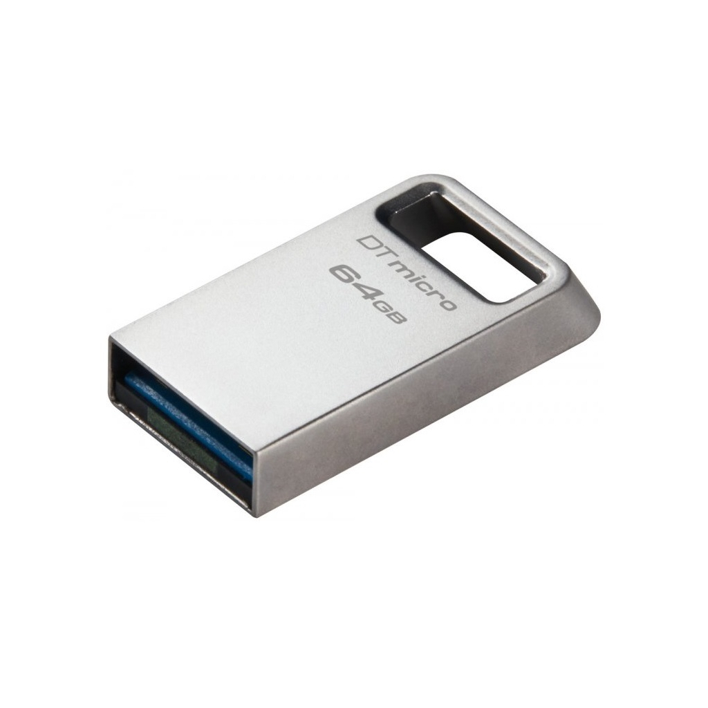 USB флеш накопитель Kingston 64GB DataTraveler Micro USB 3.2 (DTMC3G2/64GB) изображение 2