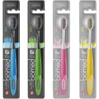 Зубная щетка BioMed Silver Medium желтая (7640168930509) изображение 5