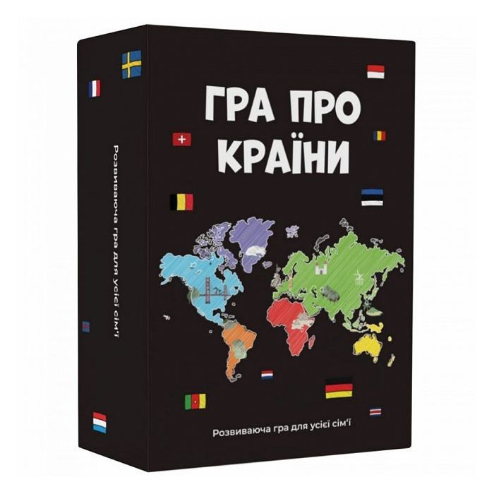Настільна гра Memo Games Гра про Країни, українська (1000175)
