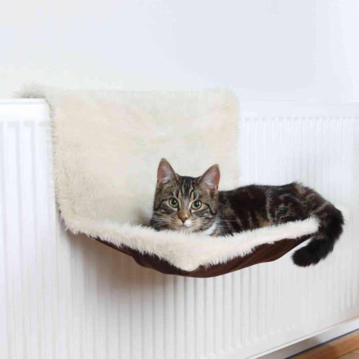 Лежак для тварин Trixie (45х26х31 см) на батарею Коричнево-бежевий (4011905431413) зображення 2