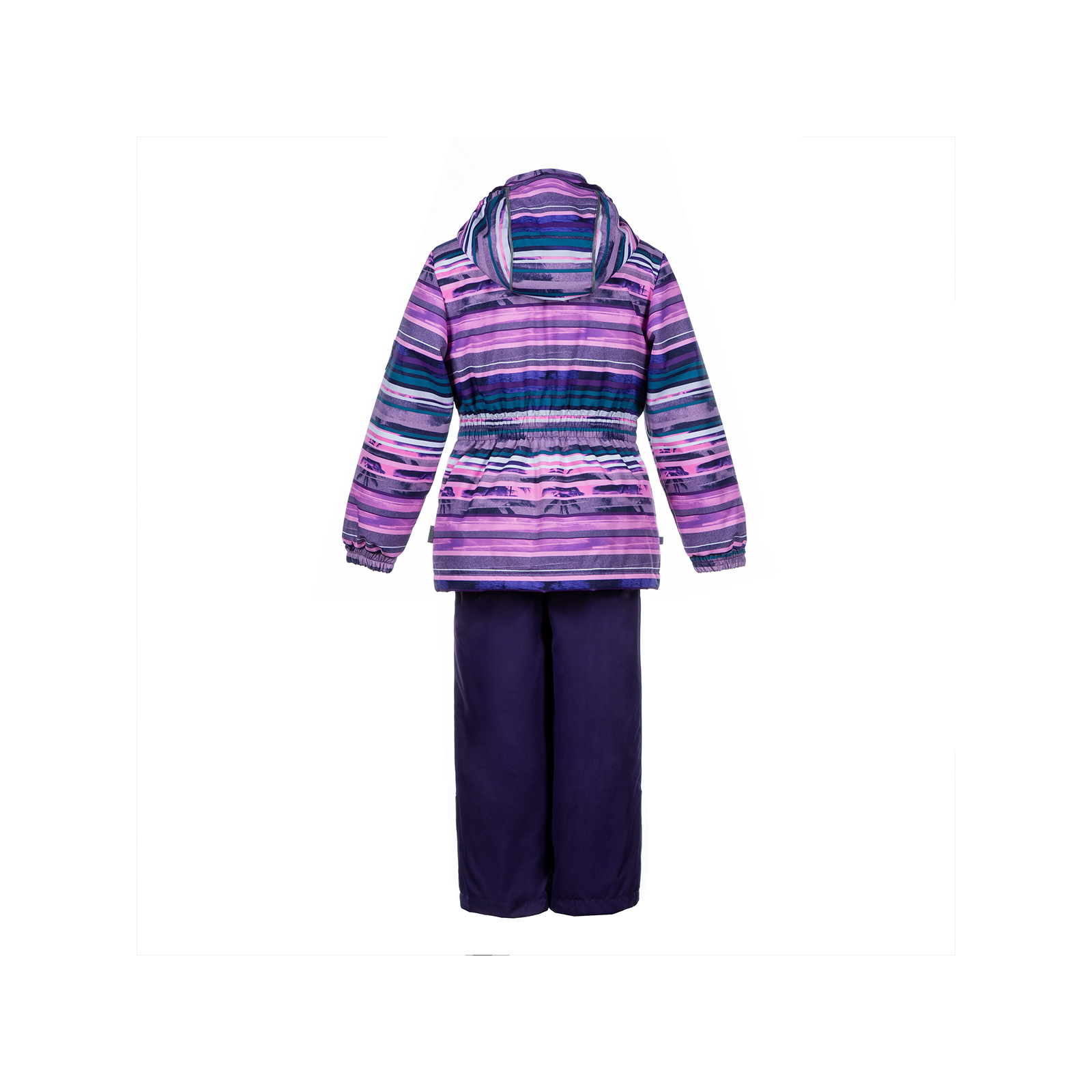 Комплект верхней одежды Huppa YONNE 1 41260114 лилoвый с принтом/тёмно-лилoвый 122 (4741468764375) изображение 3