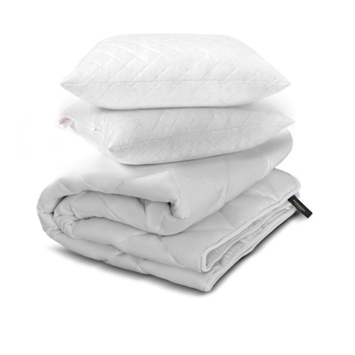 Ковдра MirSon Набір Eco-Soft Всесезонний №1696 Eco Light White Ковдра + по (2200002655439) зображення 10