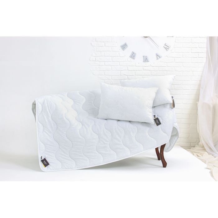 Ковдра MirSon Набір Eco-Soft Всесезонний №1696 Eco Light White Ковдра + по (2200002655439) зображення 3