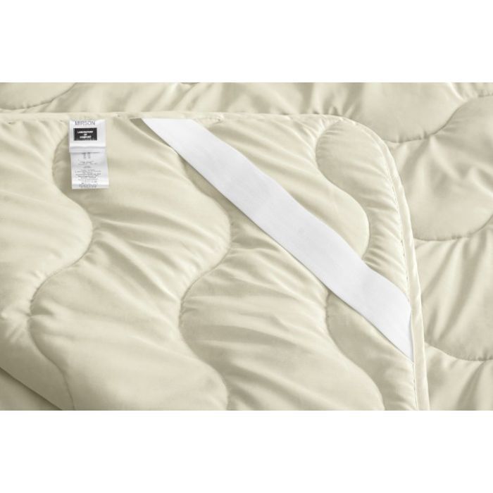Наматрацник MirSon Eco Light №1726 Silk Air-line на резинці по кутках Pink 180x190 см (2200002891134) зображення 6