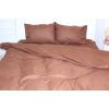 Простирадло MirSon Бязь Premium 19-1217 Chocolate Perla 150х220 см (2200000953858) зображення 3