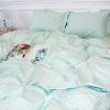 Постельное белье MirSon Satin Stripe 30-0013Azure 160х220 Семейный (2200005252437) изображение 2