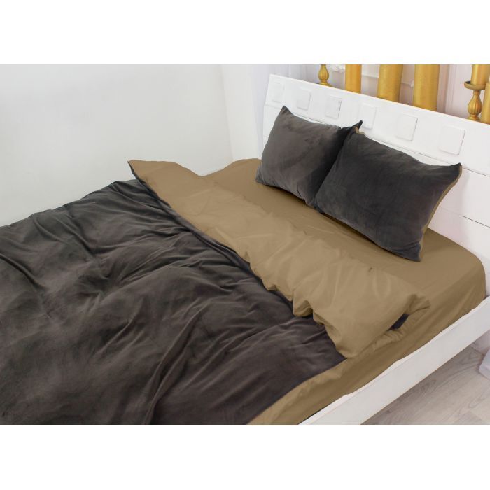 Постільна білизна MirSon Велюр Winter Delicate 28-0069 Trombone Сімейний (2200004053462) зображення 2