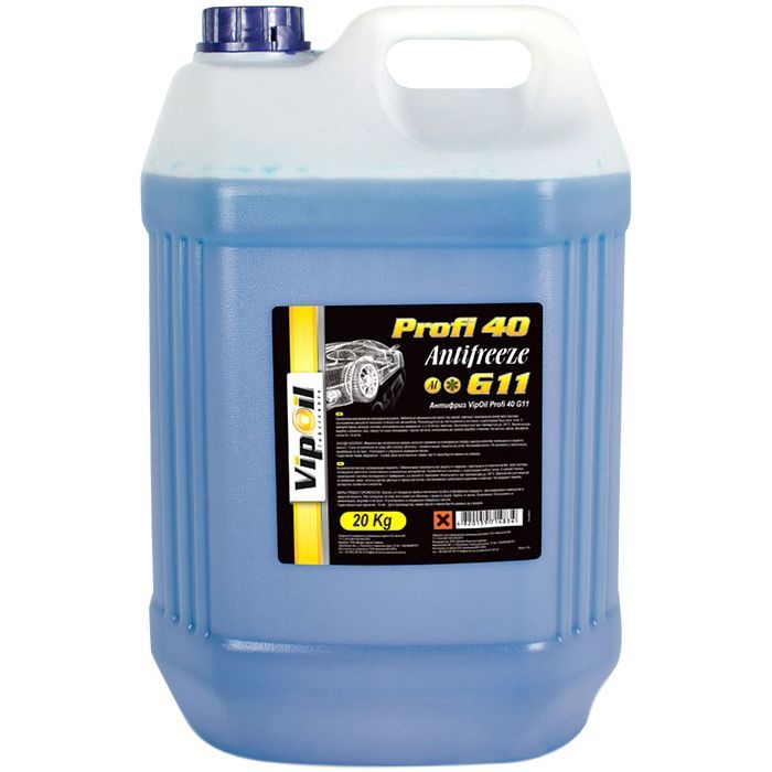 Антифриз VIPOIL G11 Profi 40 blue 20кг (701254)