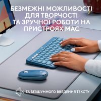 Клавиатура Logitech K380 for MAC Multi-Device Bluetooth UA Blueberry (920-011180) изображение 3