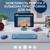 Клавиатура Logitech K380 for MAC Multi-Device Bluetooth UA Blueberry (920-011180) изображение 4