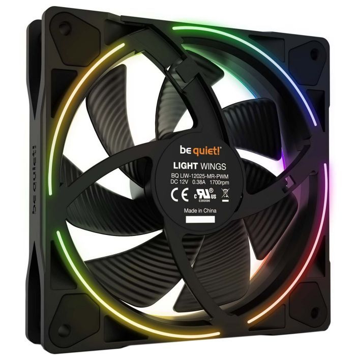 Кулер для корпуса Be quiet! Light Wings 120mm PWM 3 pcs (BL076) изображение 2