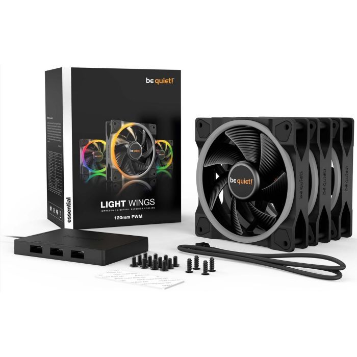 Кулер для корпуса Be quiet! Light Wings 120mm PWM 3 pcs (BL076) изображение 6