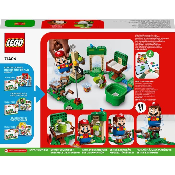 Конструктор LEGO Super Mario Дополнительный набор «Дом подарков Йоши» (71406) изображение 10