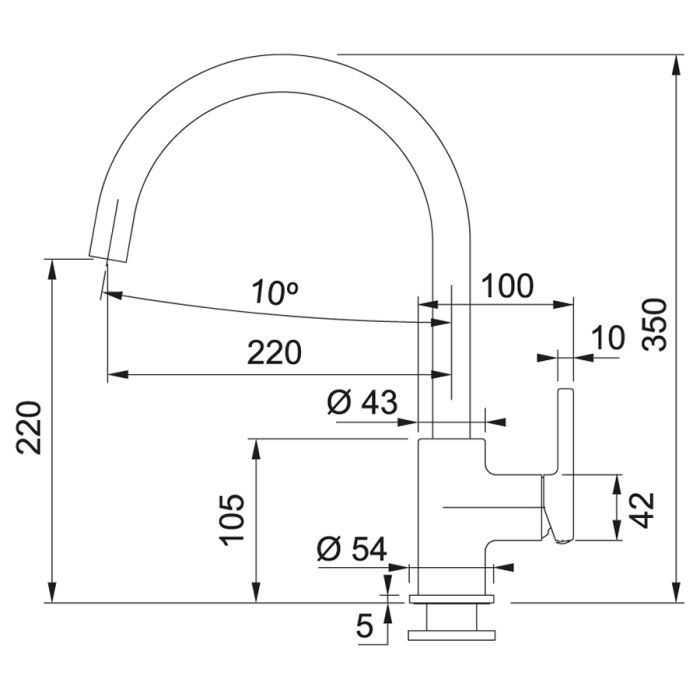 Смеситель Franke 115.0626.020 изображение 2