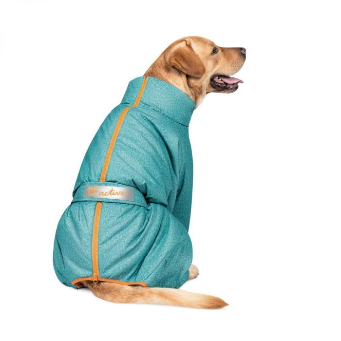 Комбінезон для тварин Pet Fashion «Cold» 2XL (бірюзовий) (4823082426003) зображення 4
