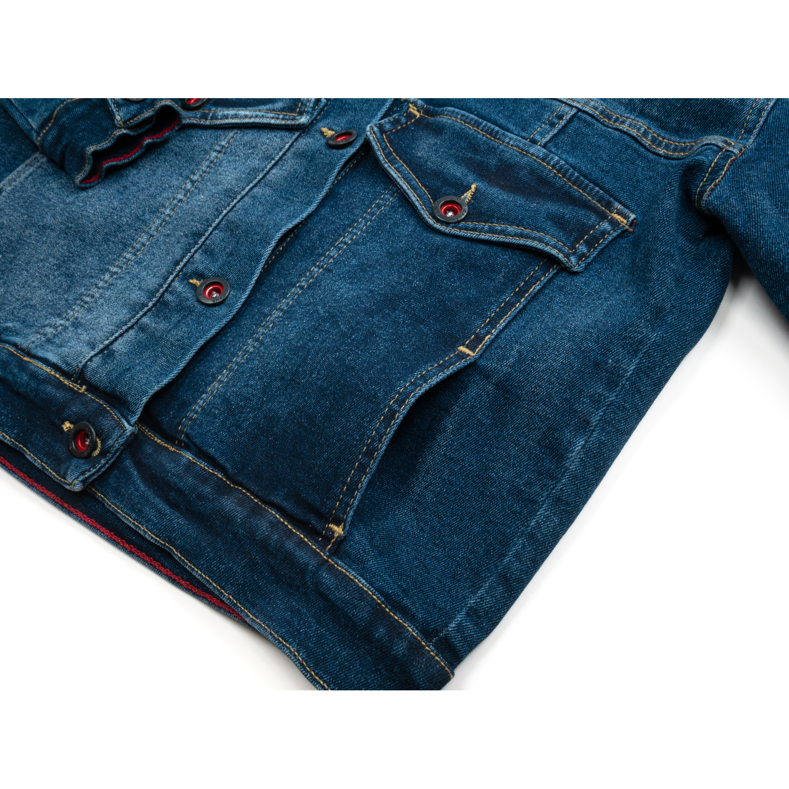 Пиджак A-Yugi джинсовый (17088-152G-blue) изображение 5