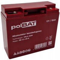 Батарея к ИБП polBAT AGM 12V-18Ah (PB-12-18-A)