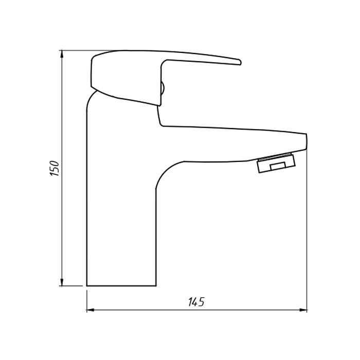 Смеситель Kroner Oker-C010 изображение 2