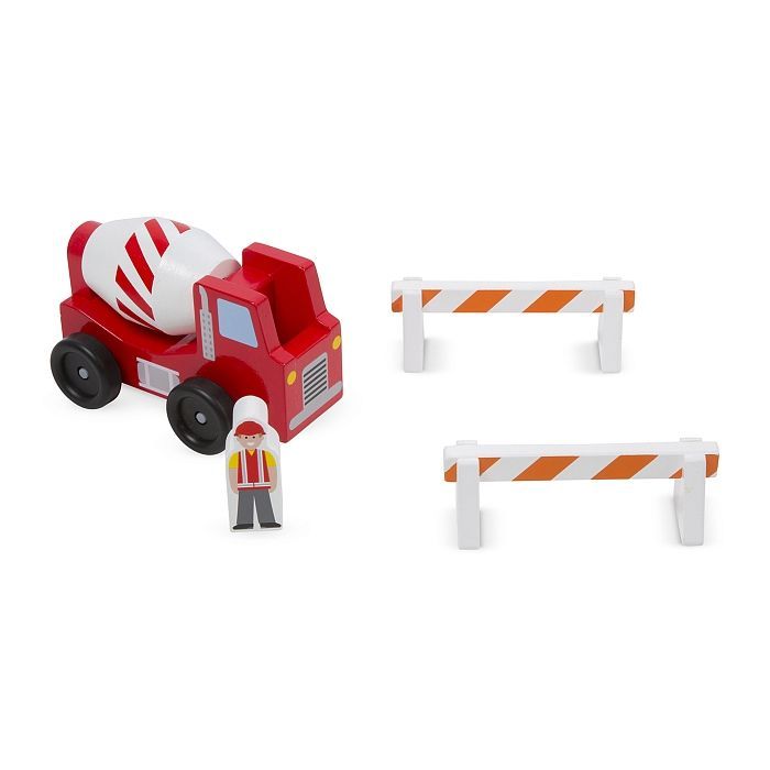 Ігровий набір Melissa&Doug Дерев'яний набір "Будівельні машинки" (MD656) зображення 3