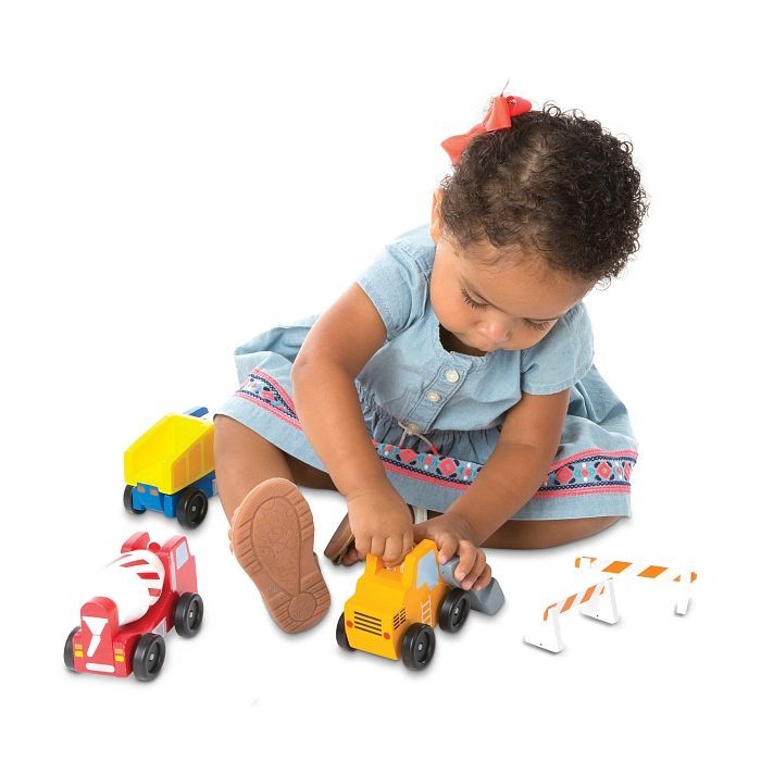 Ігровий набір Melissa&Doug Дерев'яний набір "Будівельні машинки" (MD656) зображення 7