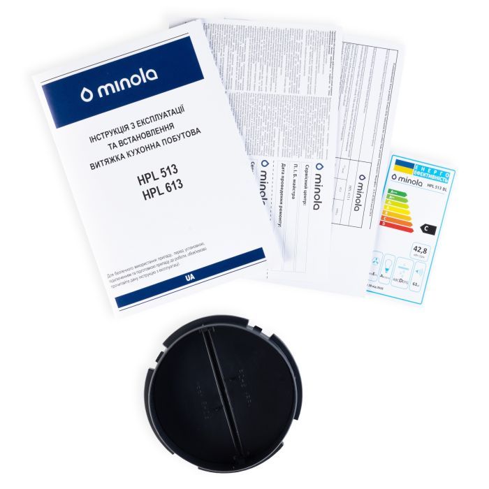Витяжка кухонна Minola HPL 613 I зображення 10