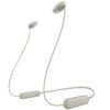 Наушники Sony WI-C100 Beige (WIC100C.CE7)