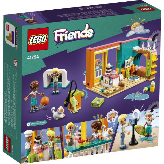Конструктор LEGO Friends Комната Лео 203 деталей (41754) изображение 8