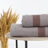 Рушник MirSon Набір лазневих №105 Elite Luxury Gray 2 шт (2200005613290) зображення 2