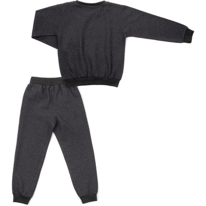 Спортивний костюм дитячий Breeze з емблемою (18239-128B-gray) зображення 4