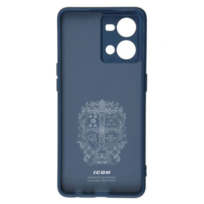 Чехол для мобильного телефона Armorstandart ICON Case OPPO Reno7 4G/F21 Pro 4G Dark Blue (ARM65429) изображение 2