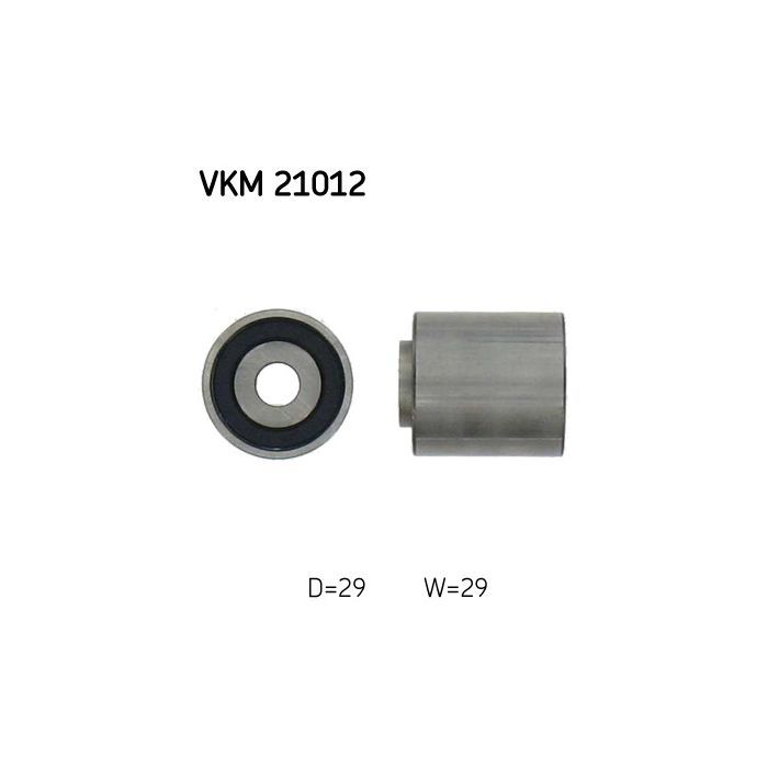 Ролик натяжителя ремня SKF VKM 21012
