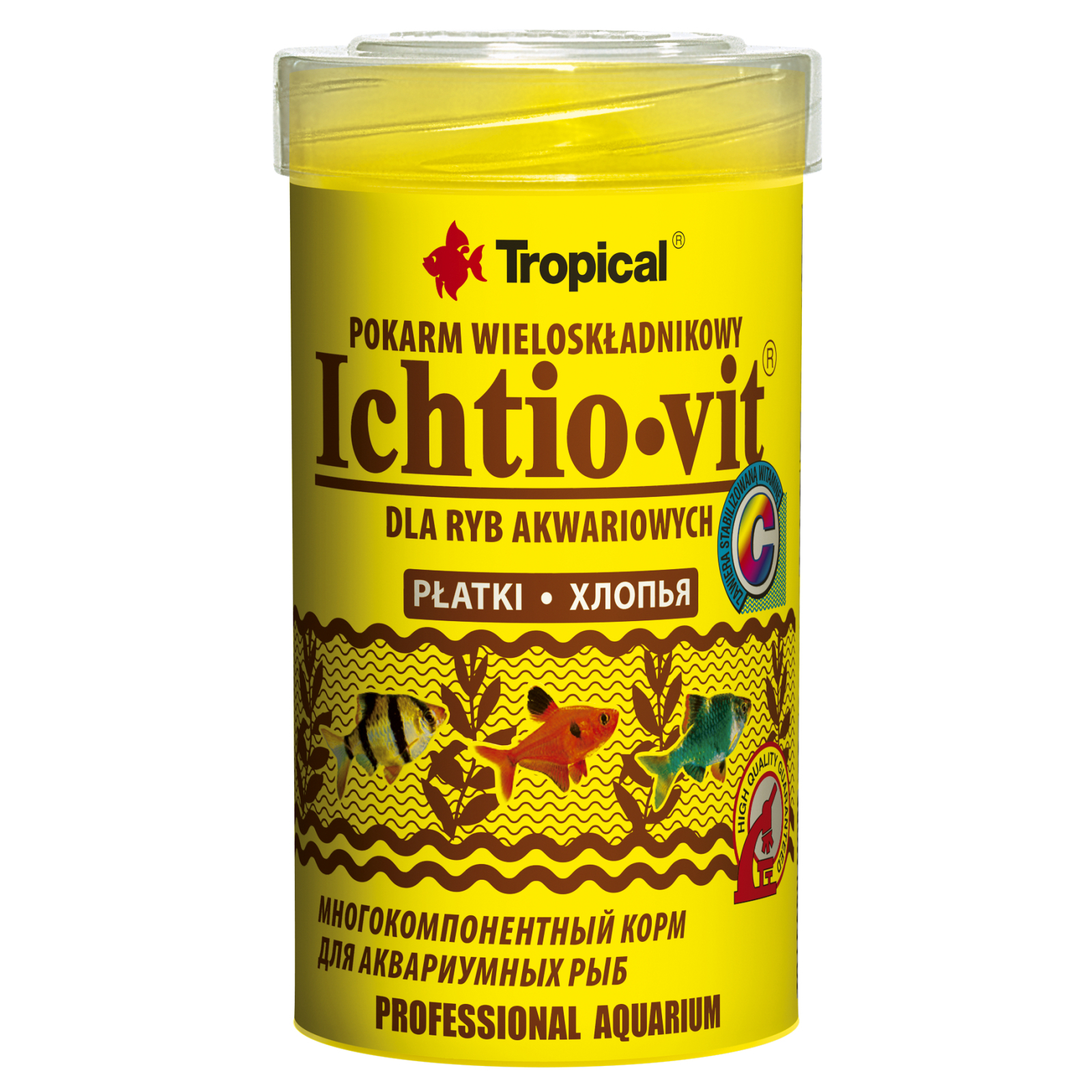 Корм для рыб Tropical Ichtio-vit в хлопьях 100 мл (5900469770030)