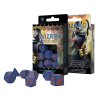 Набор кубиков для настольных игр Q-Workshop Wizard Dark-blue orange Dice Set (7 шт) (SWIZ90) изображение 2