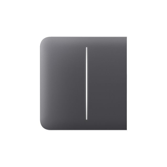 Накладная панель Ajax SideButton б/2-gang graphite