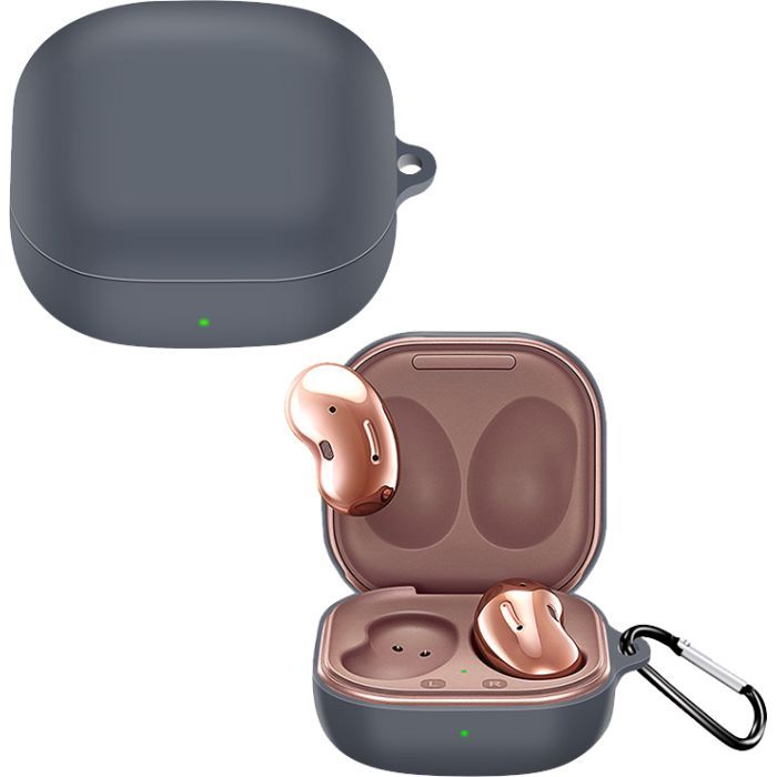 Чехол для наушников BeCover Silicon для Samsung Galaxy Buds 2 / Buds Live / Buds Pro Gray (705409) изображение 2