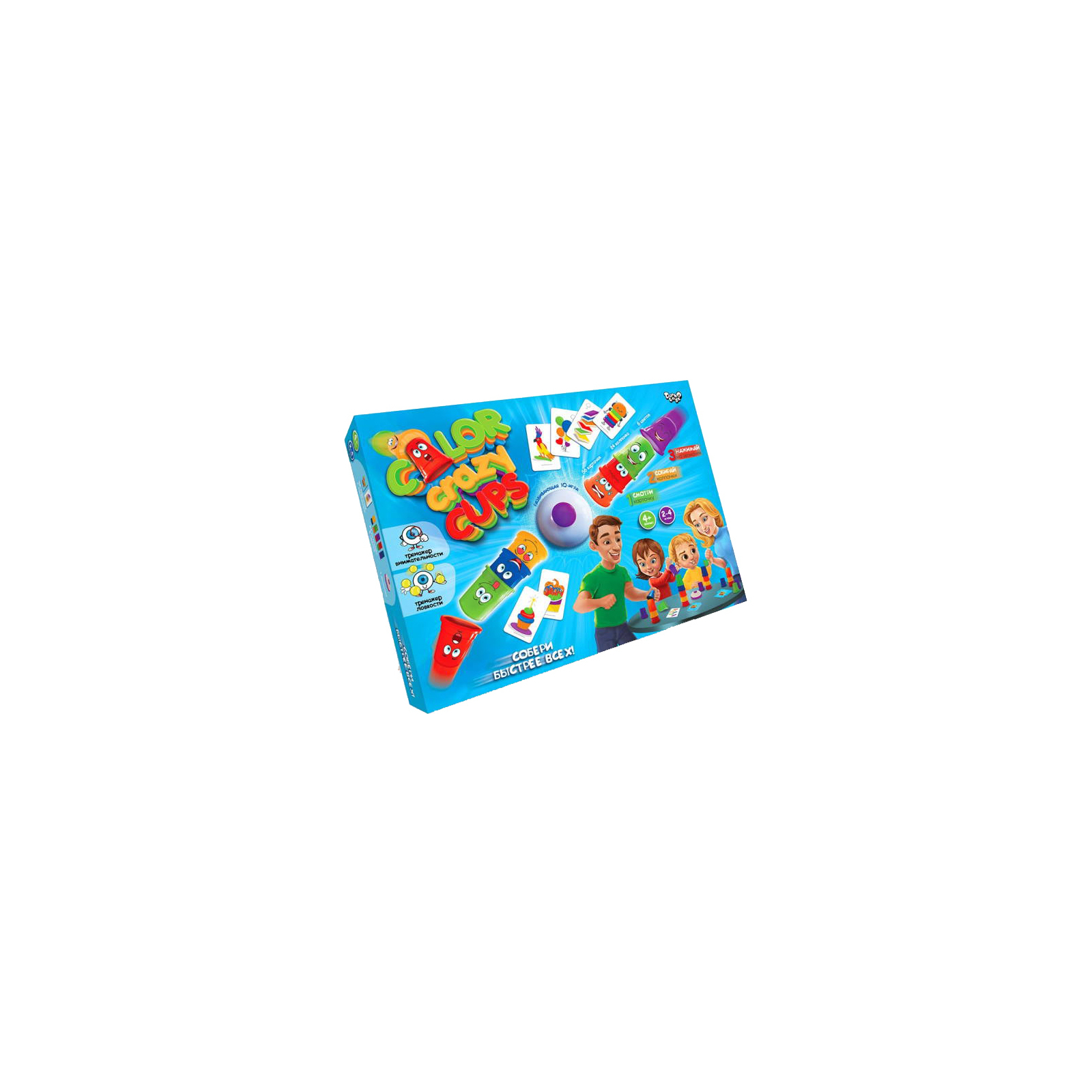 Настольная игра Danko Toys Color Crazy Cups, русский (CCC-01-01)