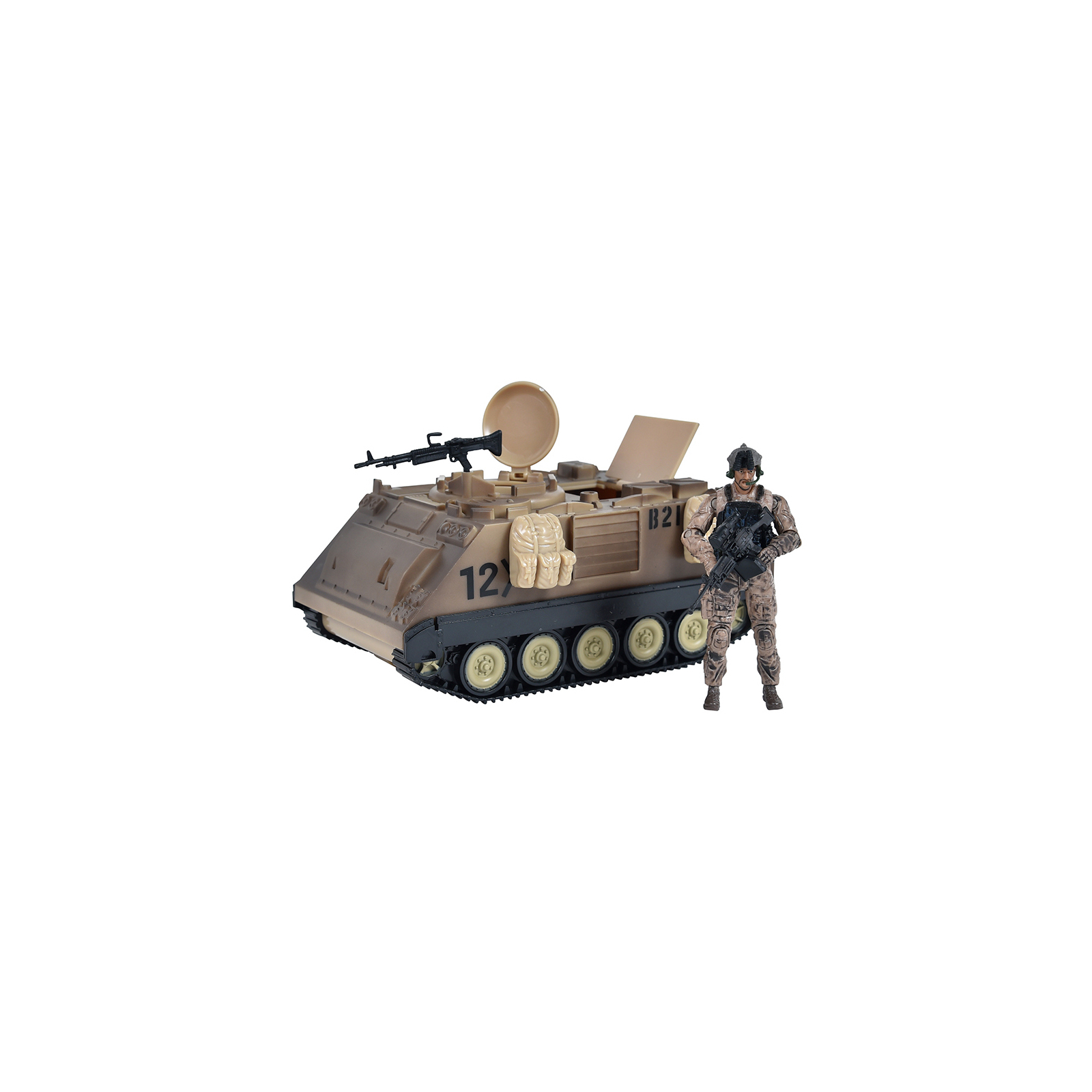 Игровой набор Elite Force Бронетранспортер M113 (БТР, фигурка, аксессуар.) (101857) изображение 2