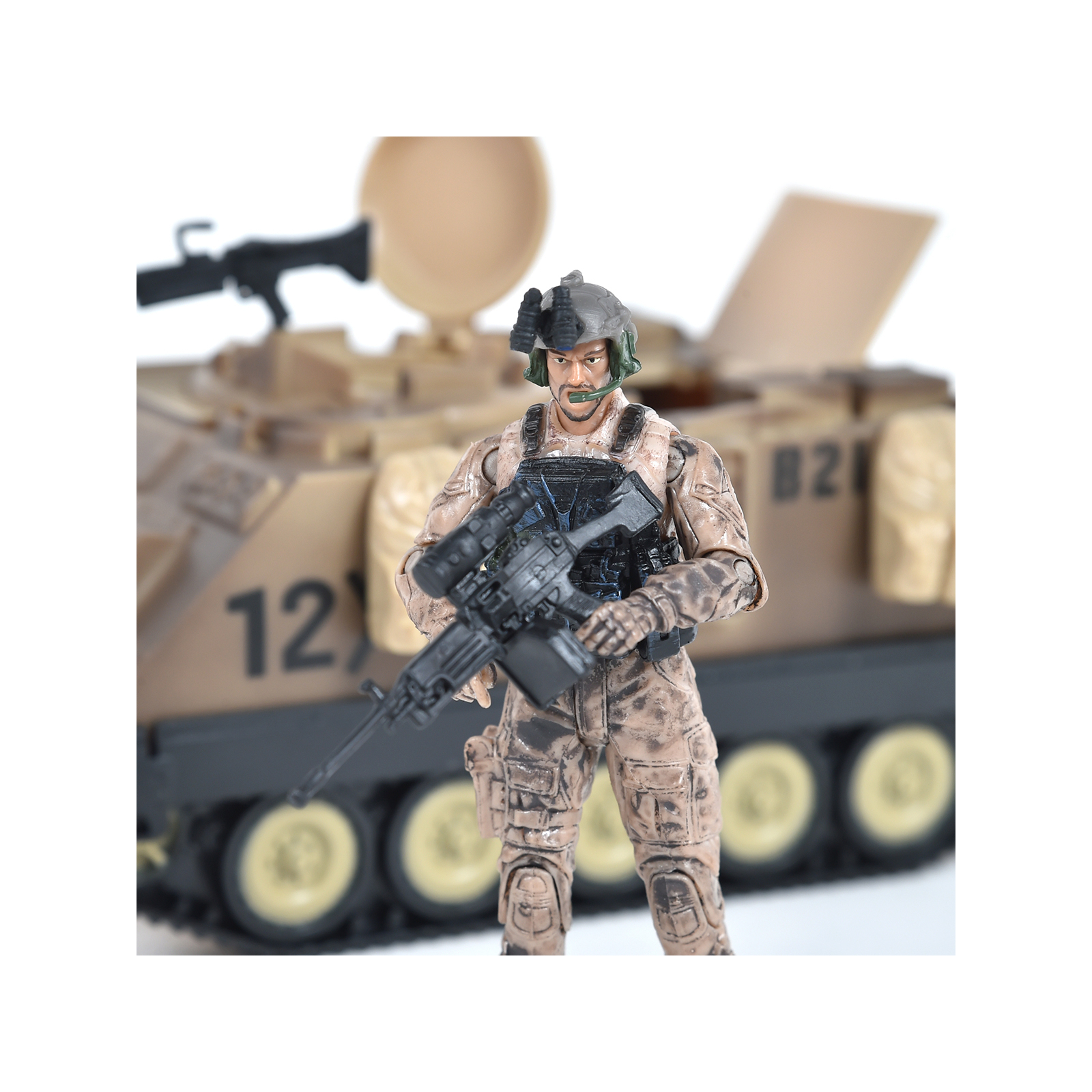 Игровой набор Elite Force Бронетранспортер M113 (БТР, фигурка, аксессуар.) (101857) изображение 6