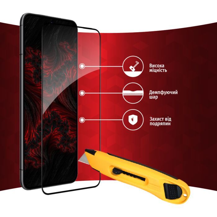 Стекло защитное Intaleo Full Glue Samsung S22+ (1283126523052) изображение 5