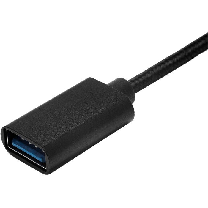 Перехідник OTG AC-150 2in1 USB 3.0 - MicroUSB USB Type-C Black XoKo (AC-150-BK) зображення 2