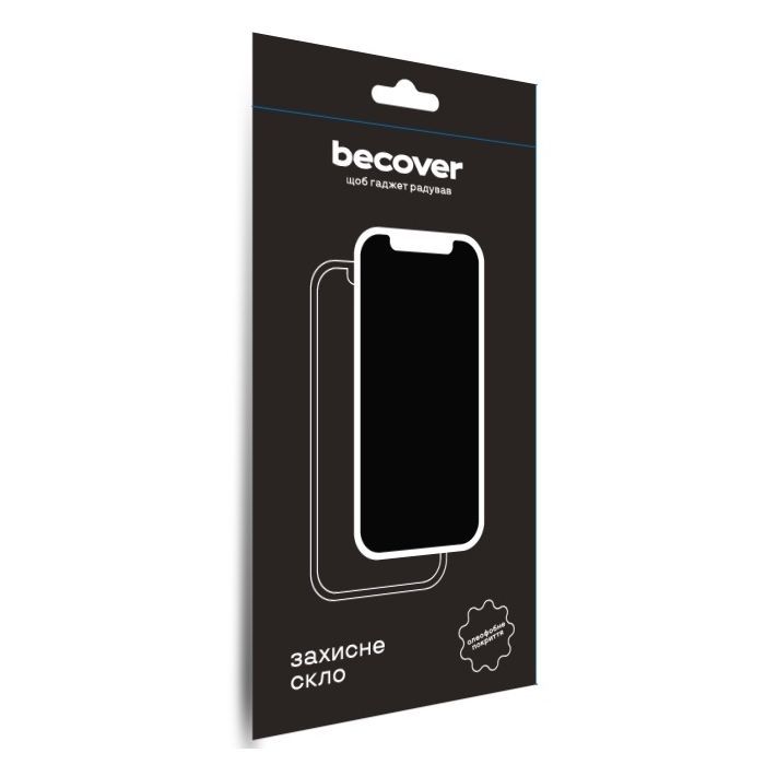 Стекло защитное BeCover Motorola Moto E13 Black (708843) изображение 5