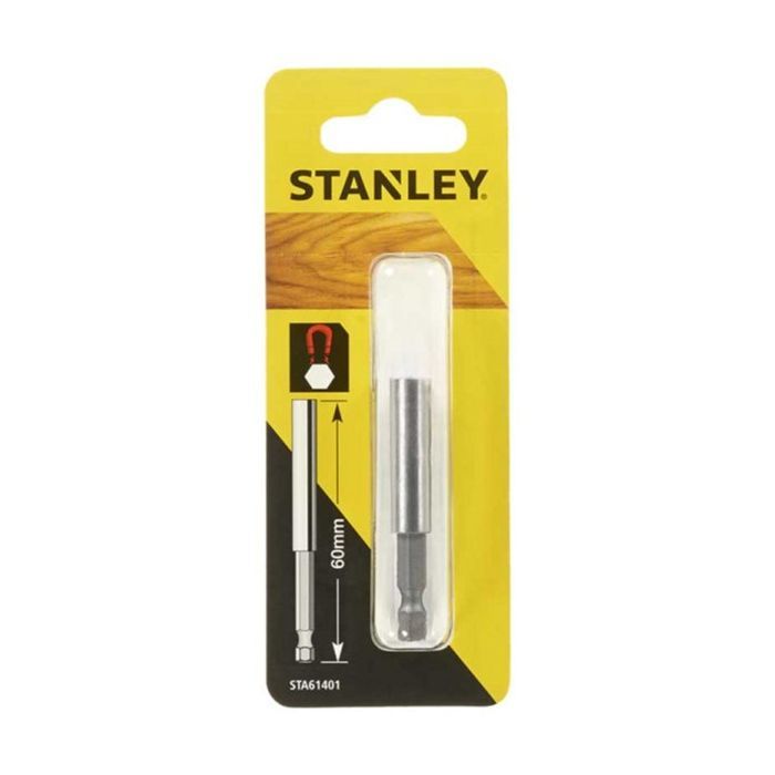 Держатель для бит Stanley L= 60 мм, хвостовик 1/4", 6.3 мм (STA61401)