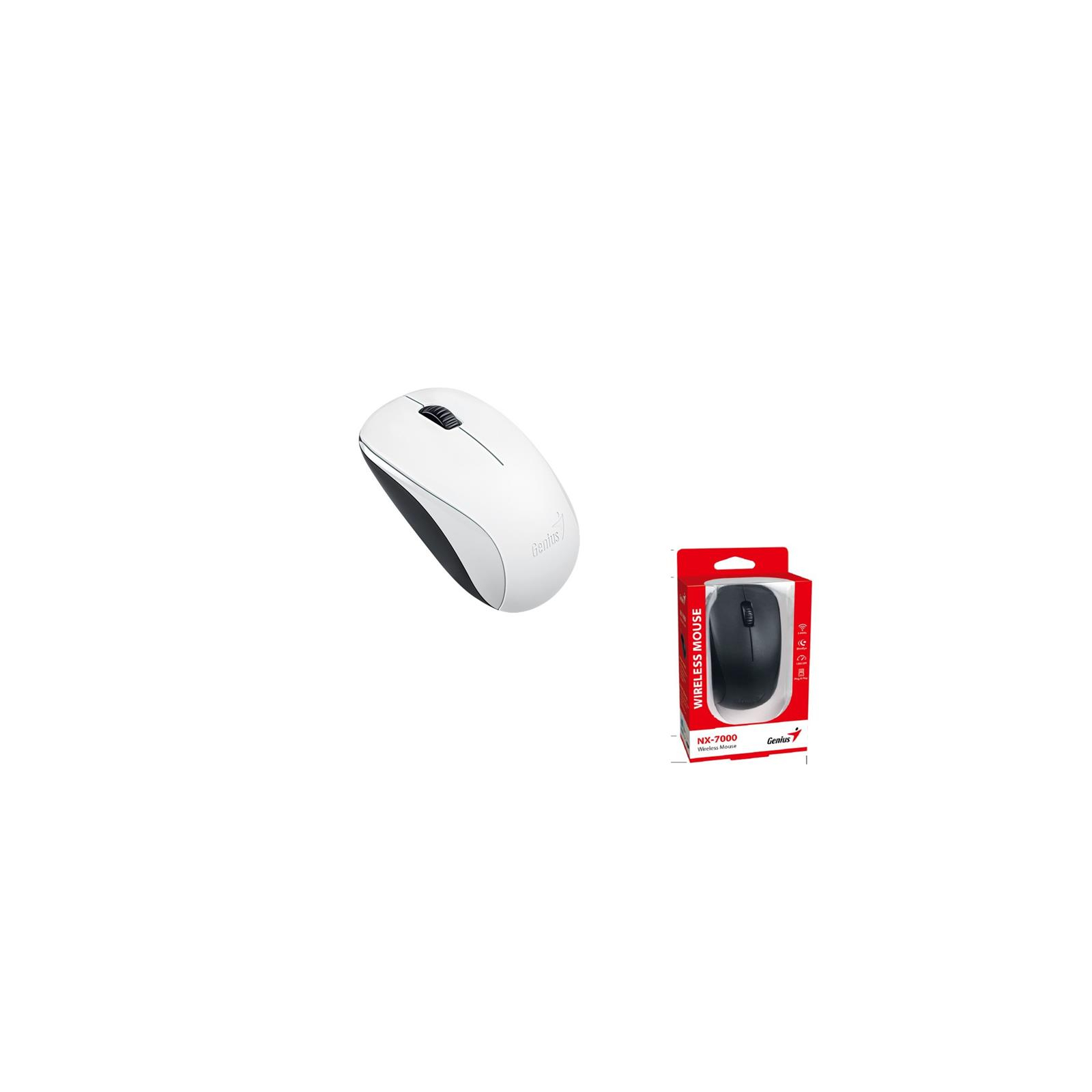 Мишка Genius NX-7000 Wireless White (31030027401) зображення 2