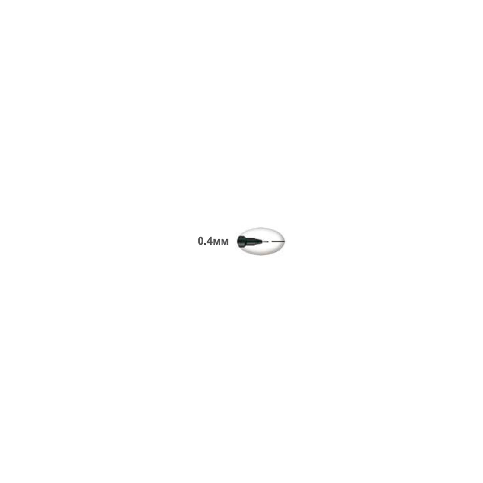 Лайнер UNI Pin Fine Linе Black 0.4 мм (PIN04-200.Black) изображение 6