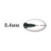 Лайнер UNI Pin Fine Linе Black 0.6 мм (PIN06-200.Black) зображення 6