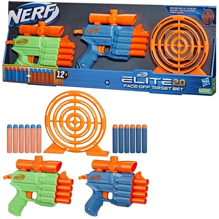 Іграшкова зброя Hasbro Nerf набір бластерів Elite 2.0 fase off Target (F8273) зображення 2