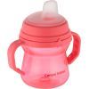 Поїльник-непроливайка Canpol babies з силіконовим носиком FirstCup 150 мл Рожева (56/614_pin) зображення 2