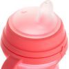 Поїльник-непроливайка Canpol babies з силіконовим носиком FirstCup 150 мл Рожева (56/614_pin) зображення 3