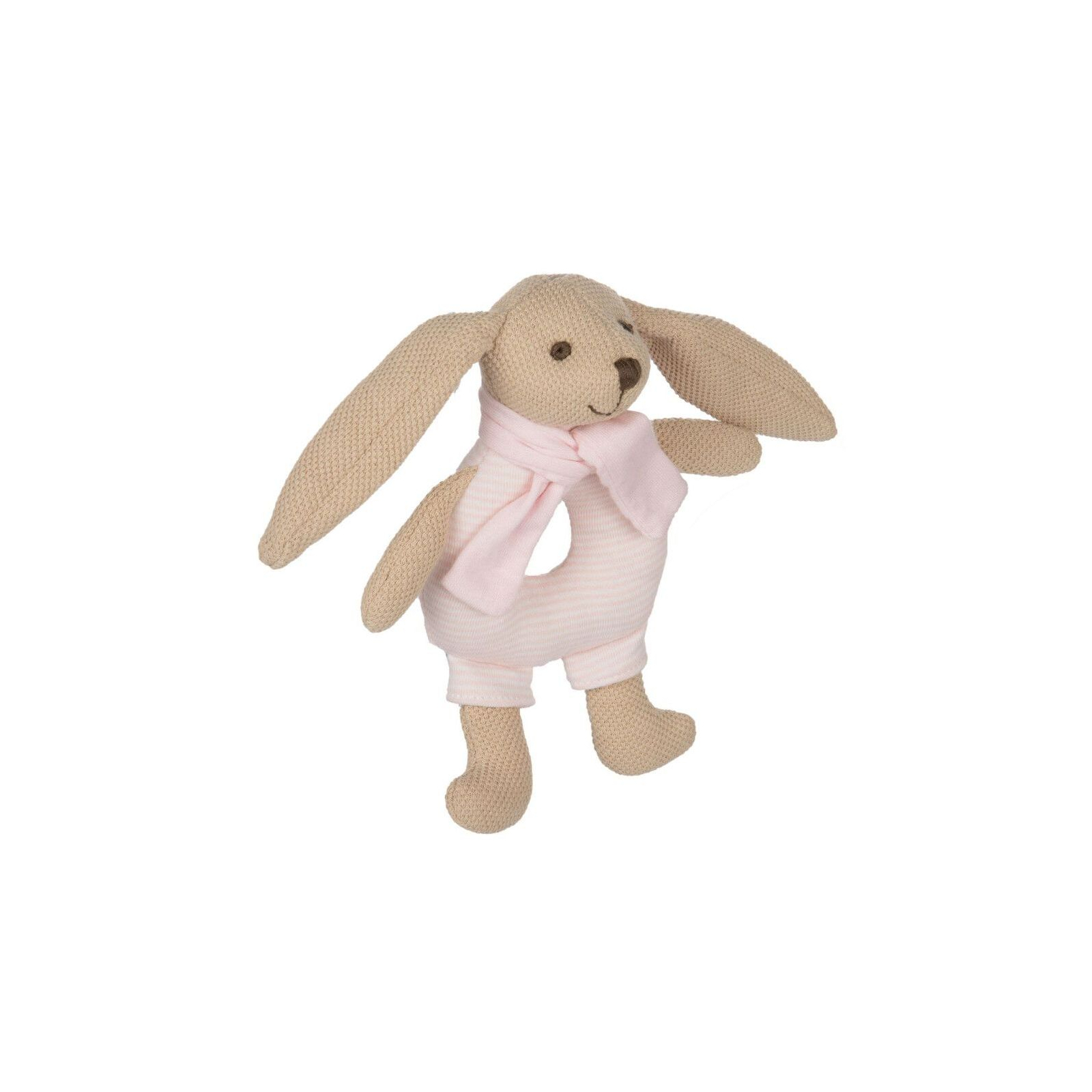 Погремушка Canpol мягкая Кролик розовый (80/201_pin) изображение 2